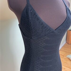 Elegant Black Lace Slip Dress